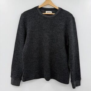 !!!Please read!!! Taylor Stitch Mens Pullover Sweater gray The Evans Crew Neck